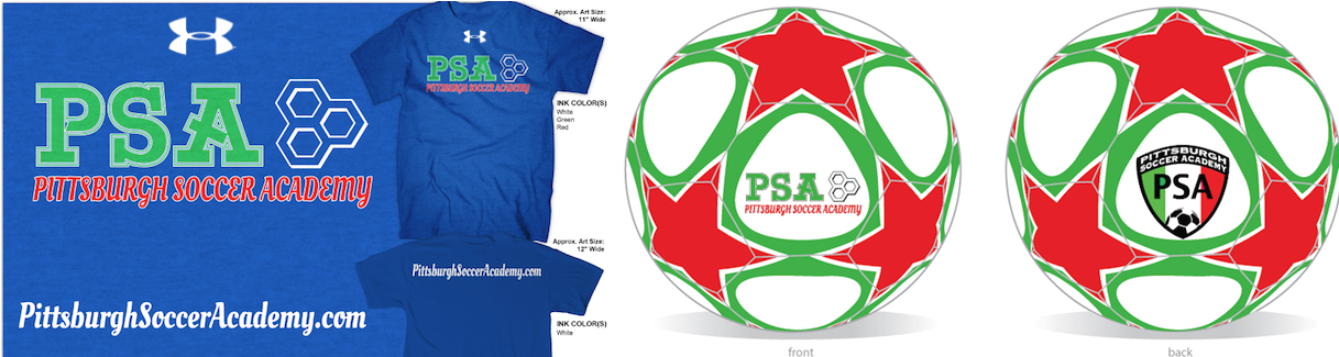 Included in Cost:   PSA T-Shirt PSA Ball PSA Draw-String Bag